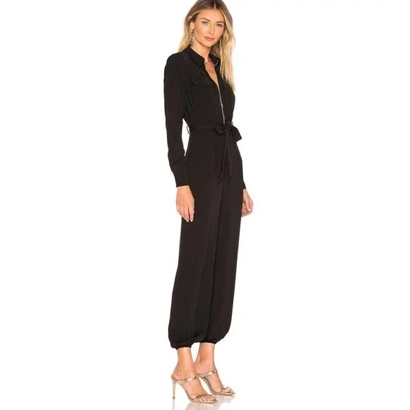 Revolve Superdown Jazmin zip up jumpsuit - Picture 2 of 3